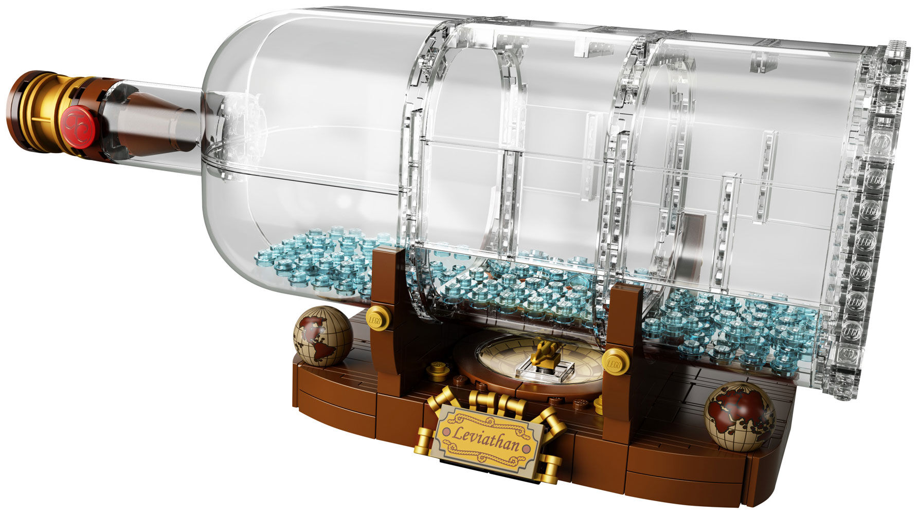 lego ship in a bottle australia