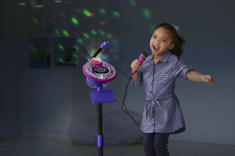 Mini microphones de karaoké pour enfants pour chanter - jouets amusants pour  enfants de 4 à 12 ans et plus (violet)