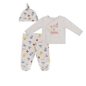 Harry Potter Cardigan Set Grey 0/3M