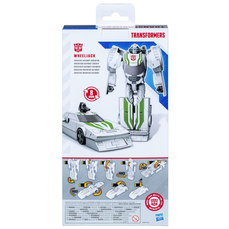 Transformers Generations Authentics Titan Changer, figurine Wheeljack