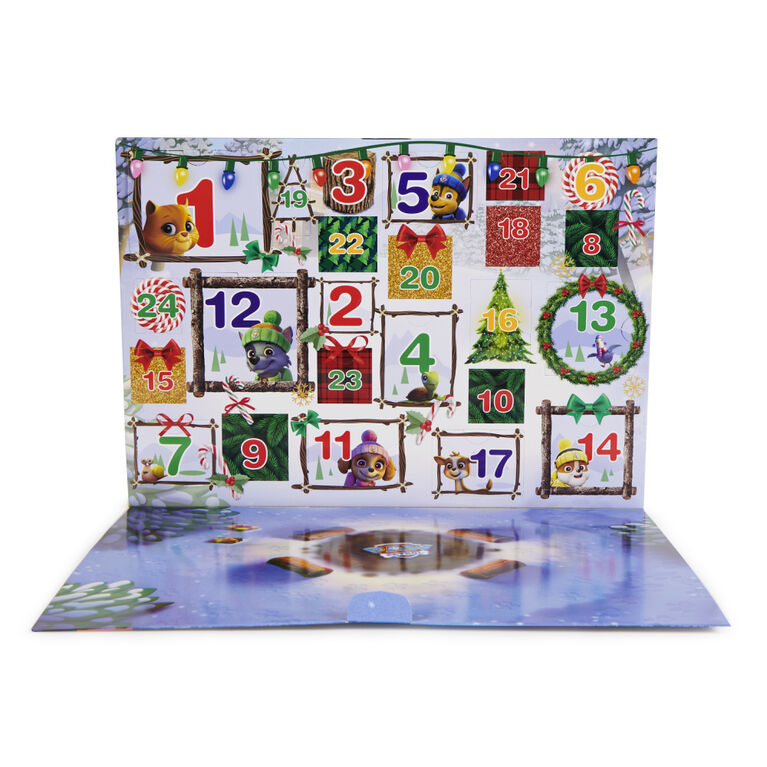 PAW Patrol: Advent Calendar with 24 Surprise Toys