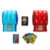 Rock 'Em Sock 'Em Robots Fight Cards Card Game with Two Boxing Gloves, Team Party Game