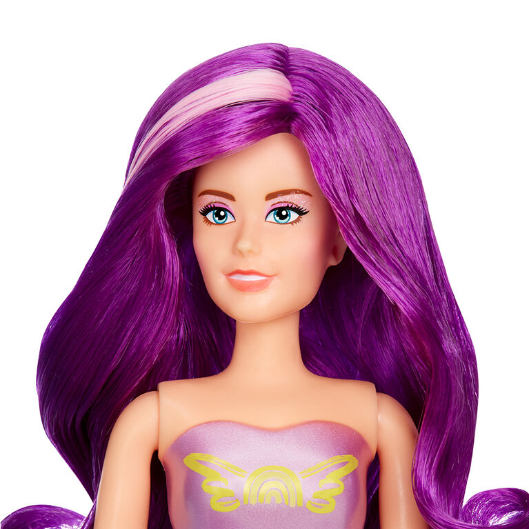 Fées MGA's Dream Ella avec surprise à couleur changeante - Aria | Poupée-mannequin de 11,5 po (29 cm) violette