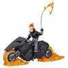 Marvel Legends Series Ghost Rider Action Figure with Motorcycle