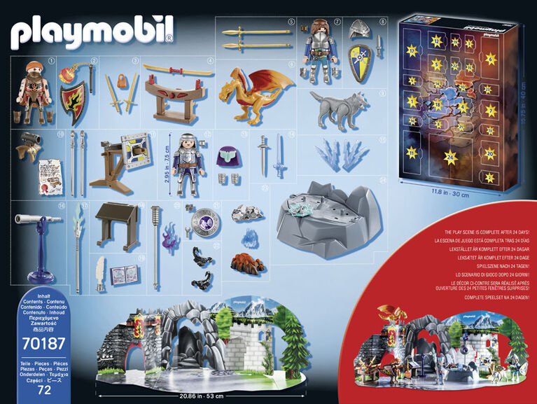Playmobil - Advent Calendar - Battle for the Magic Stone