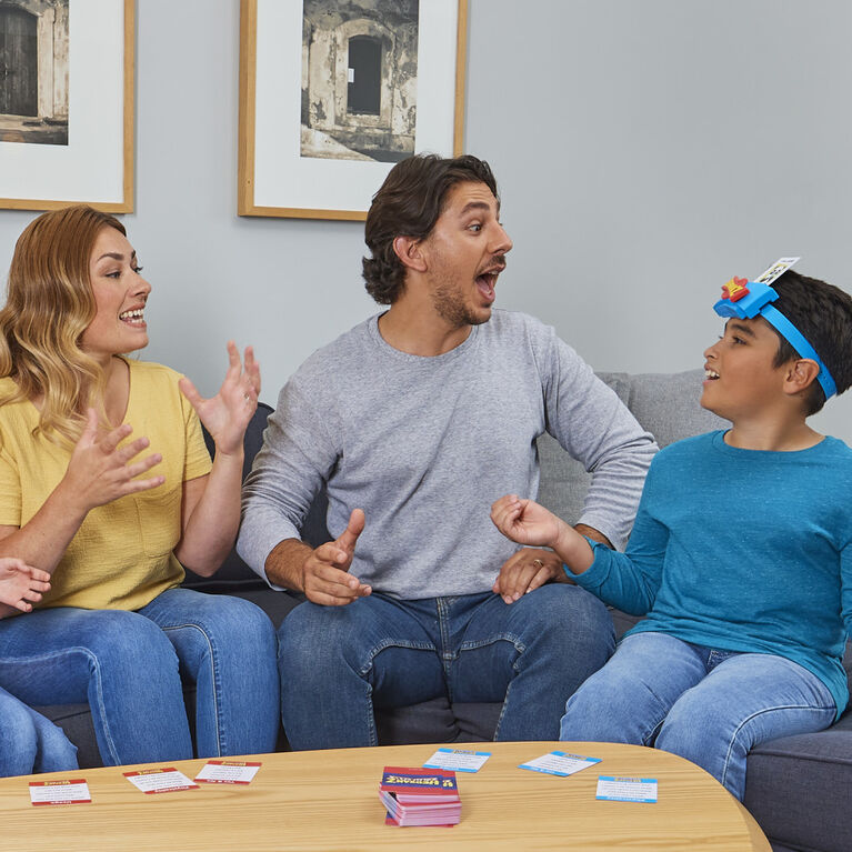 Décollage de Hedbanz ! Jeu de devinettes