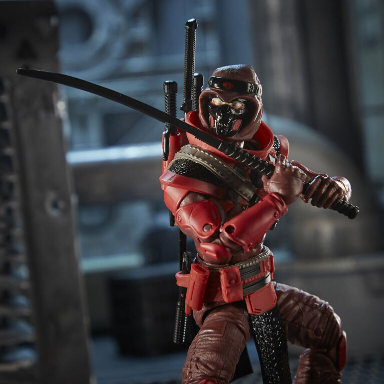 G.I. Joe Classified Series Red Ninja Action Figure 08 Collectible Premium Toy