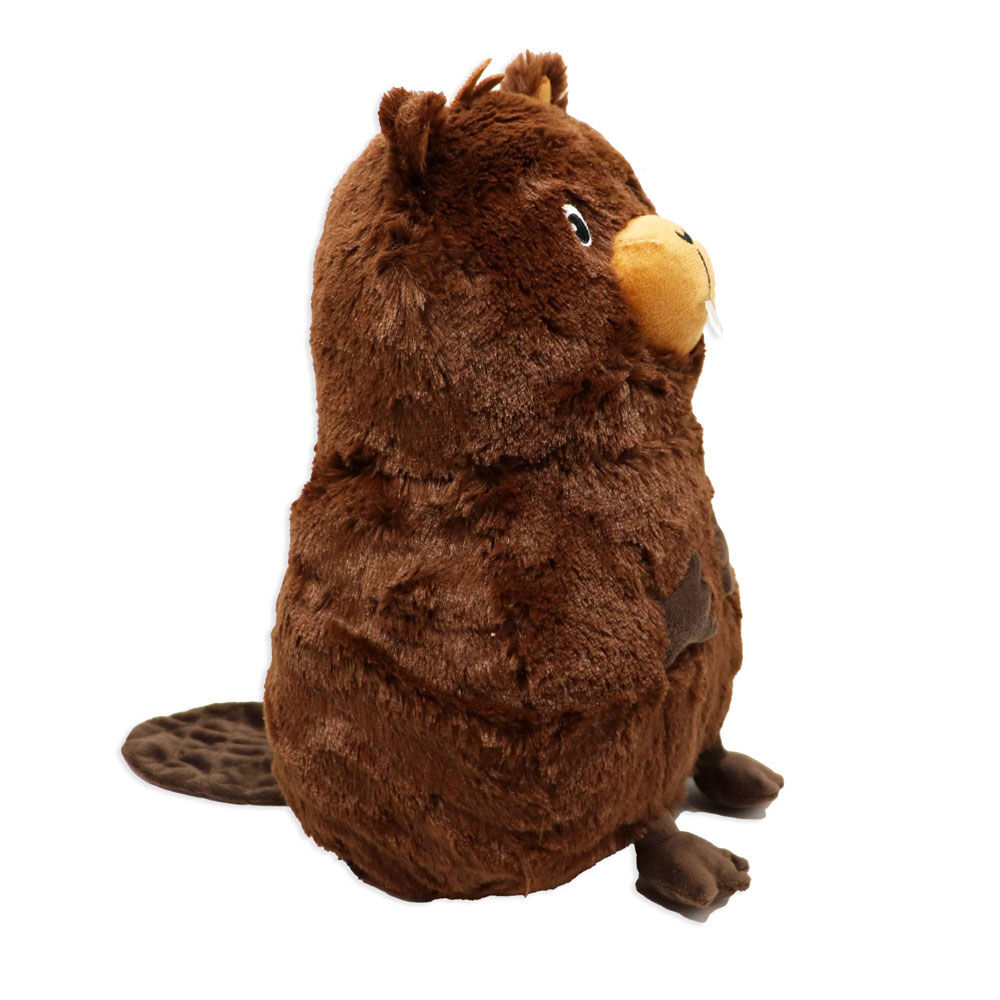 Plushies by Baby Mode Plush Brown Beaver Toy- 11"