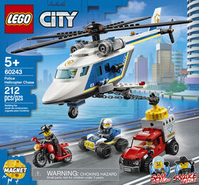 LEGO City Police Helicopter Chase 60243 (212 pieces)