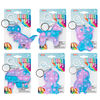 ALEX - Bubble Pop Key Chain Tye Dye - One per purchase