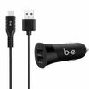 Blu Element Dual USB Car Charger 3.4A w/USB-C Cable Black