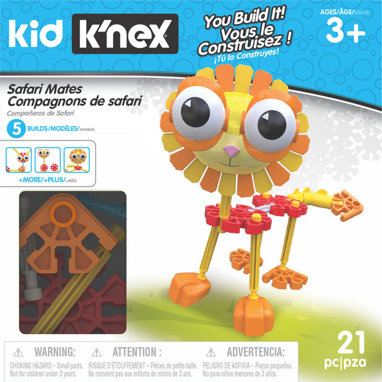 Kid K'Nex Safari Mates Building Set