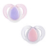 Tommee Tippee Nighttime Pacifier, 18-36m, Glow in the Dark Pacifiers with Reusable Sterilizer Pod, Assorted Colors, Pack of 2