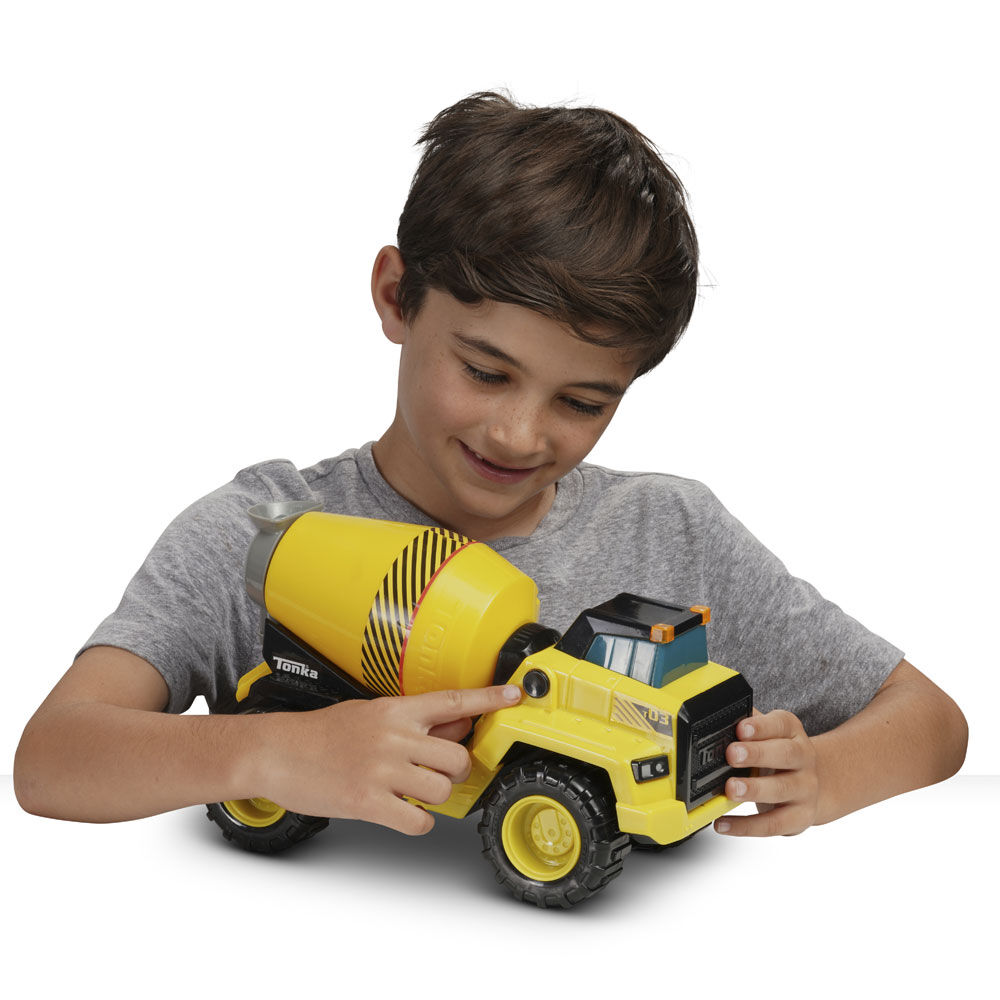 tonka power movers cement mixer