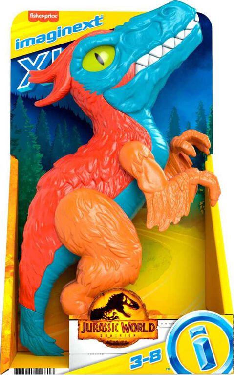 Mattel Imaginext Jurassic World Pyroraptor Dinosaure Jouet avec