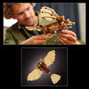 LEGO Icons Leonardo da Vinci's Flying Machine DIY Kit - Ornithopter Building Set for Adults - 10363