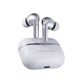 Happy Plugs  Air 1 Zen True Wireless Headphones Silver
