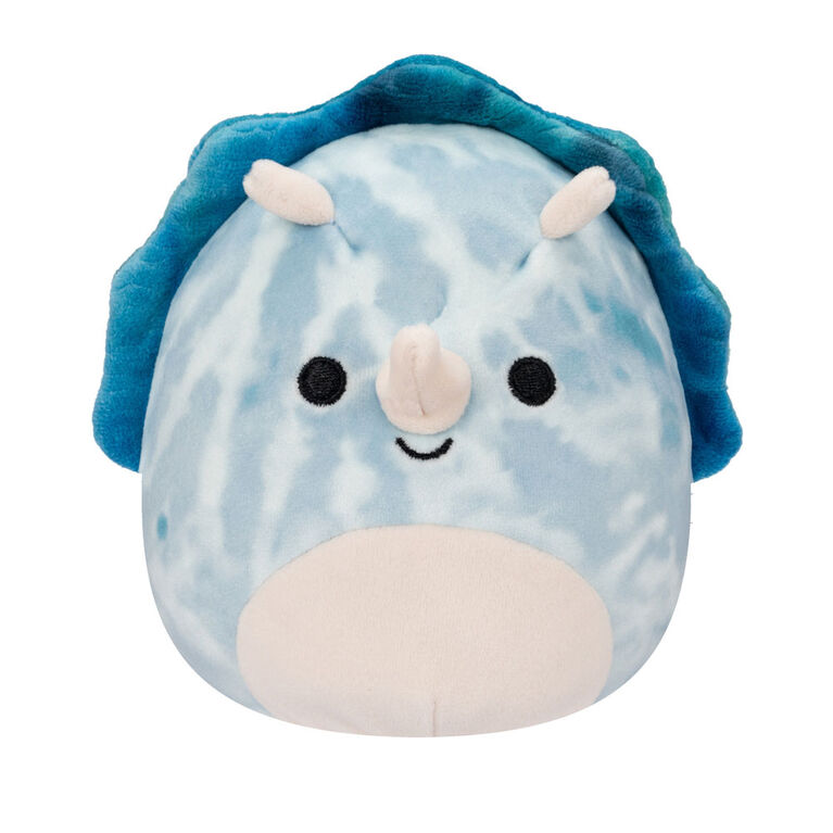 Squishmallows 5" Flip-A-Mallows - Delilah/Jerome - Purple Dino/Blue Tie-Dye Triceratops
