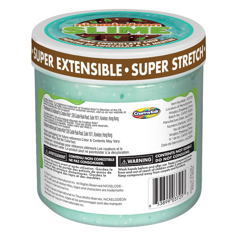 Nickelodeon Slime Specialty Jars  - Mint Chocolate Chip