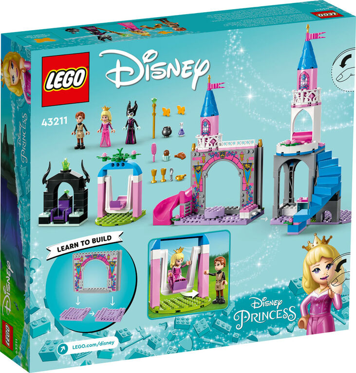 LEGO  Disney Aurora's Castle 43211 Building Toy Set (187 Pieces)