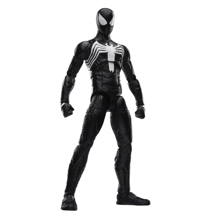 Marvel Legends Series Gamerverse Peter Parker Black Suit Spider-Man Action Figure