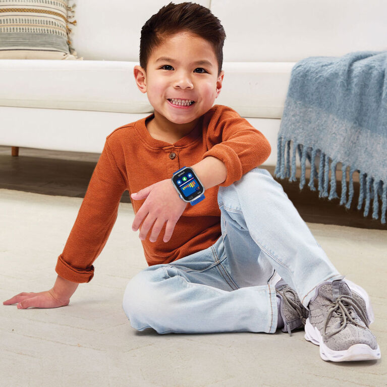 VTech KidiZoom Smartwatch DX4 with Dual Cameras, Photo & Video Effects, Secure Watch Pairing, Games, Splash-proof, Built-in Rechargeable Battery