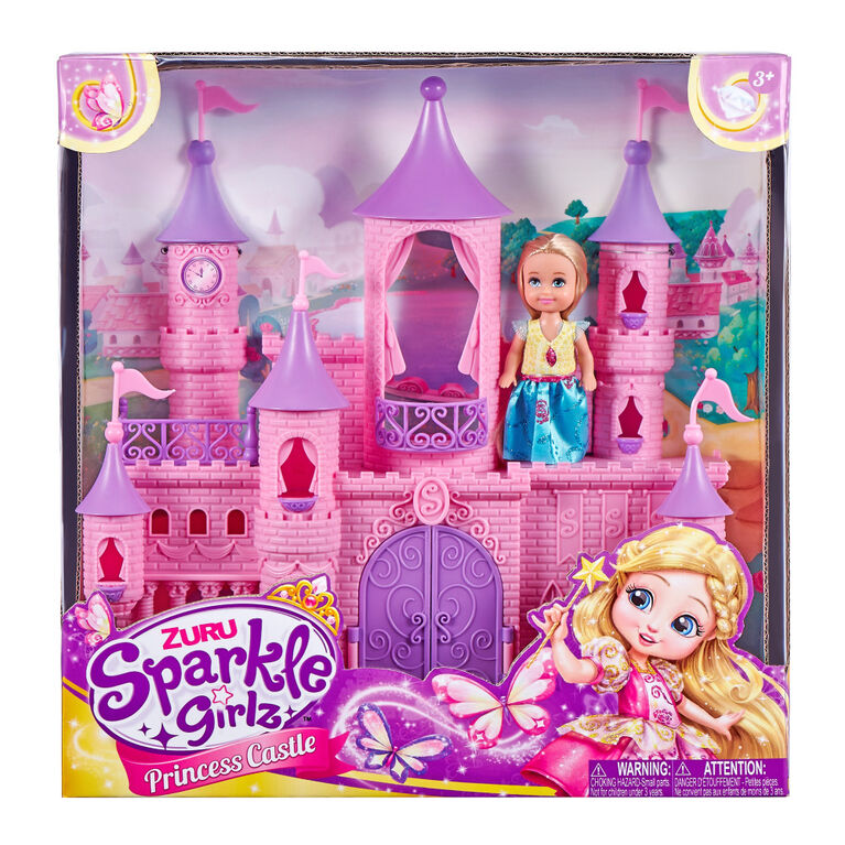 Sparkle Girlz Mini Castle with Cupcake Doll