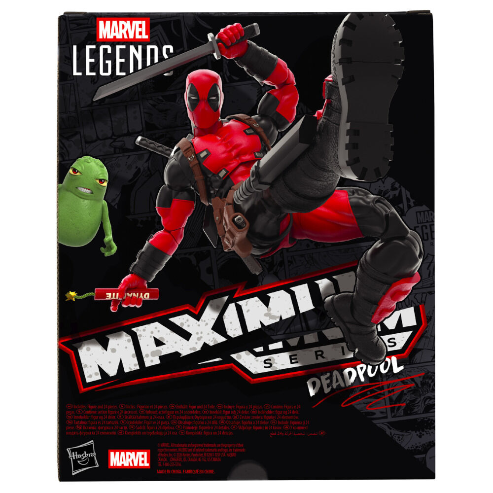 Marvel Legends Maximum Series, figurine Deadpool avec Doop
