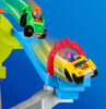Little People  Hot Wheels  Circuit Cascades Spirales, 2 véhicules