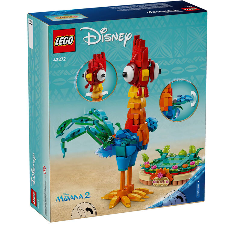 LEGO ǀ Disney Moana 2 Heihei - Building Toy for Kids, Girls and Boys, Ages 9+ - Gift Idea - 43272