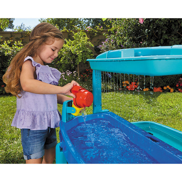 Table pliante de jeu d'eau Little TikesMD Easy StoreMC pour l'extérieur  avec accessoires