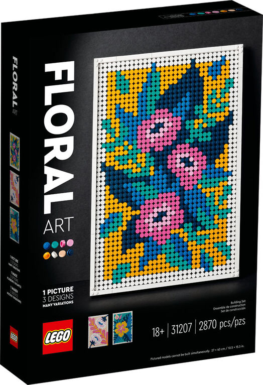 LEGO Art - Art floral 31207 Ensemble de construction (2 870 pièces)