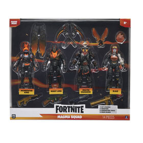 Fortnite - paquet de 4 figurines - Légendes Ardentes