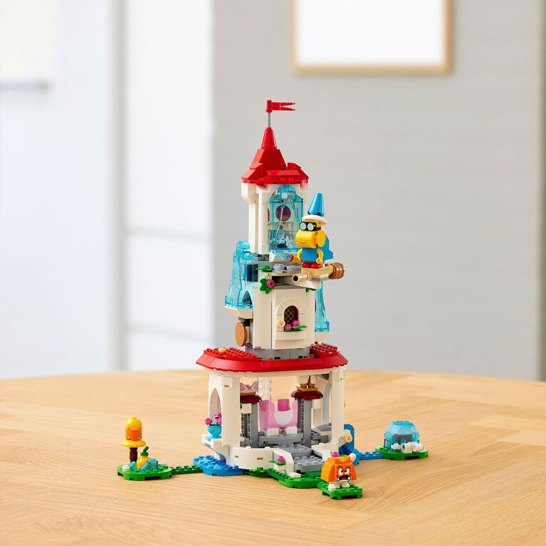 LEGO Super Mario Cat Peach Suit and Frozen Tower Expansion Set 71407 (494 Pieces)