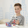 Marvel Spidey and His Amazing Friends Spidey Action Figure And Web-Crawler Vehicle