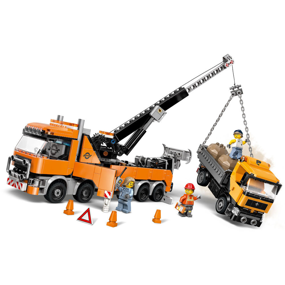 LEGO City Heavy-Duty Recovery Tow Truck with Crane Building Toy for Kids, Ages 8+ - 60467