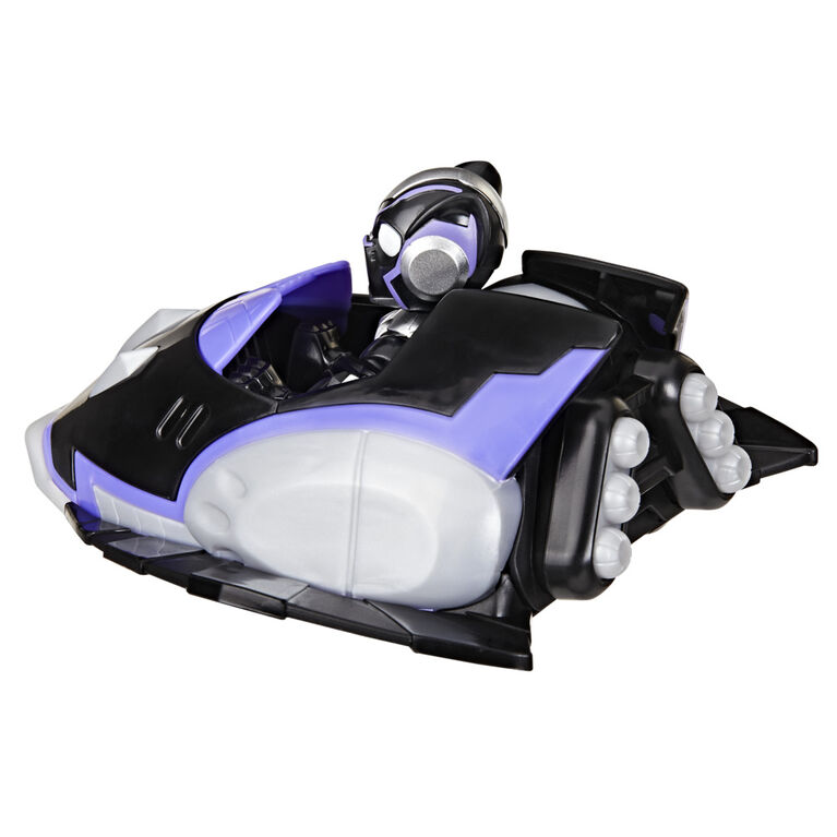 Marvel Iron Man and his Awesome Friends Black Panther Plane Action Figure & Toy Vehicle