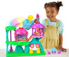 Imaginext DreamWorks Trolls Lights and Sounds Rainbow Treehouse Playset with Poppy, 7 Pieces - R Exclusive