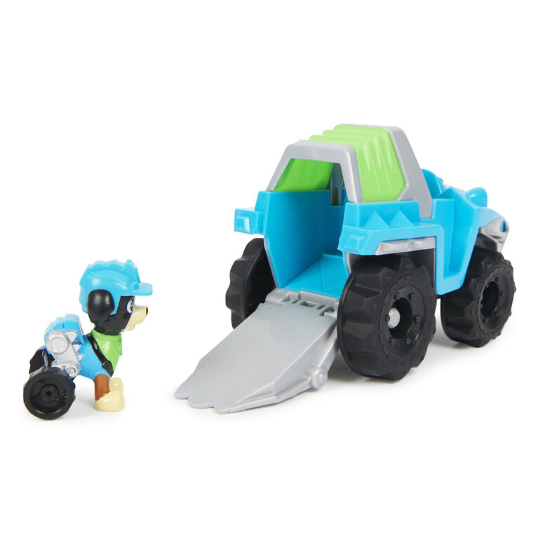 Paw Patrol, Rex's Dinosaur Rescue Vehicle with Collectible Action Figure