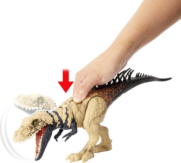 Jurassic World Bistahieversor Dinosaur Action Figure, Gigantic Trackers Toys