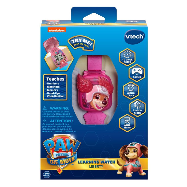 VTech PAW Patrol: The Movie: Learning Watch - Liberty - English Edition