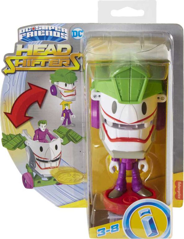 Fisher-Price Imaginext DC Super Friends Head Shifters The Joker Vehicle Set