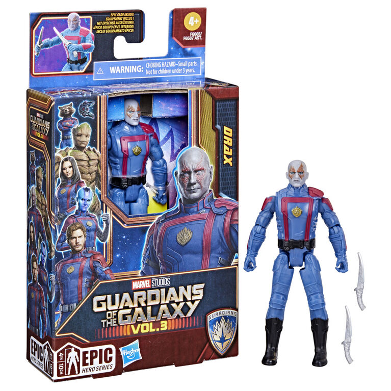 Marvel Studios' Guardians of the Galaxy Vol. 3 Drax Epic Hero Series Action Figure