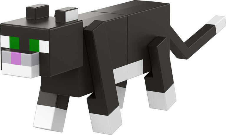 Minecraft - Figurines à Assembler - Figurine - Chat Tuxedo
