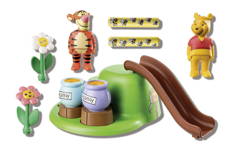 Playmobil - 1.2.3 and Disney: Winnie's and Tigger's Bee Garden