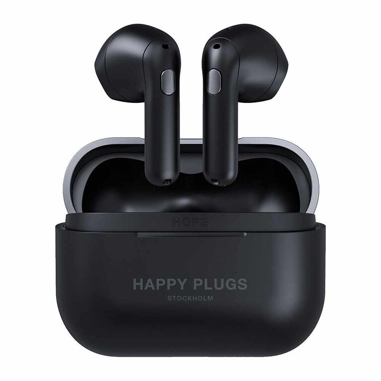 Happy Plugs  Hope True Wireless Headphones Black