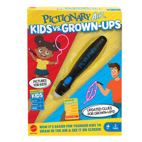 Pictionary Air Kids Vs. Grown-ups - English Edition