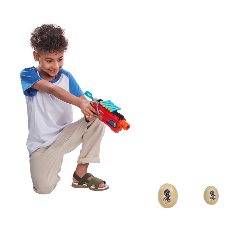 X-Shot Dino Attack Ultimate Dino Attack Combo (2x Blasters, 48 Darts, 6 Eggs)