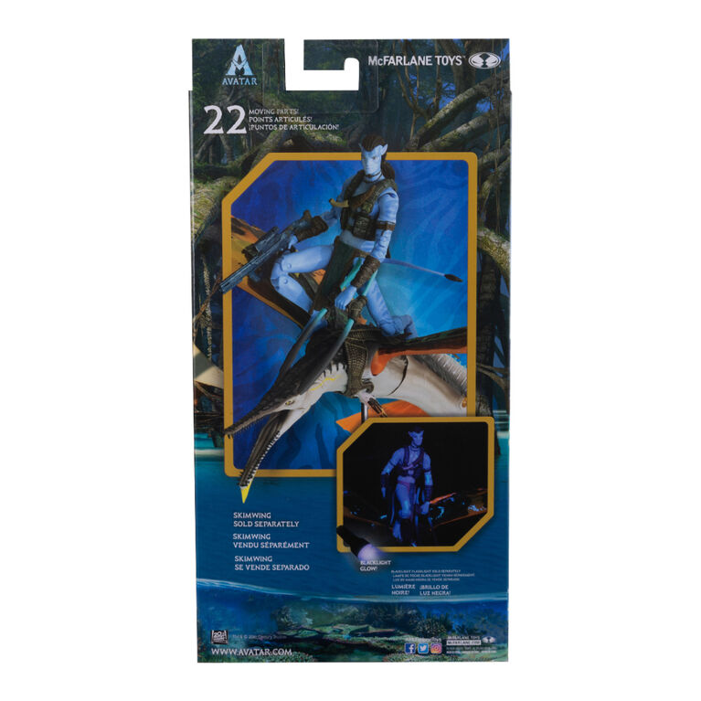 Disney Avatar Figure d'action 7"- Jake Sully (bataille de récifs)