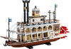LEGO Ideas Le Bateau à Vapeur Fluvial, Décor Nautique pour la Maison, Ensemble de Bateau à Collectionner, Cadeau de Voyage 21356